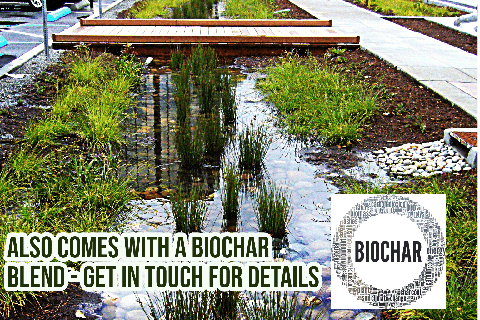 RAIN GARDEN SOIL MIX IN BULK BAGS